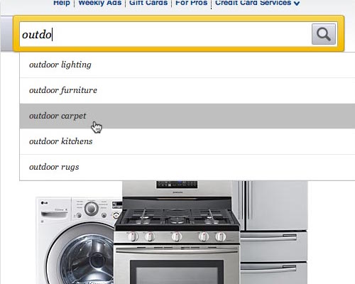 Hover state in autocomplete suggestions