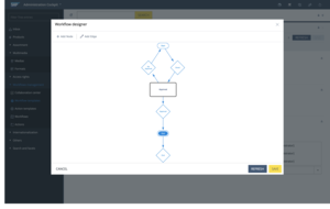 Administration Cockpit — Workflow Template Designer