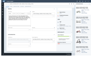 Product Cockpit — Product Detail View, Data Quality Groups