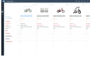 Product Cockpit — Compare View for Products