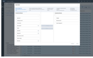 Product Cockpit — Mass Data Editing